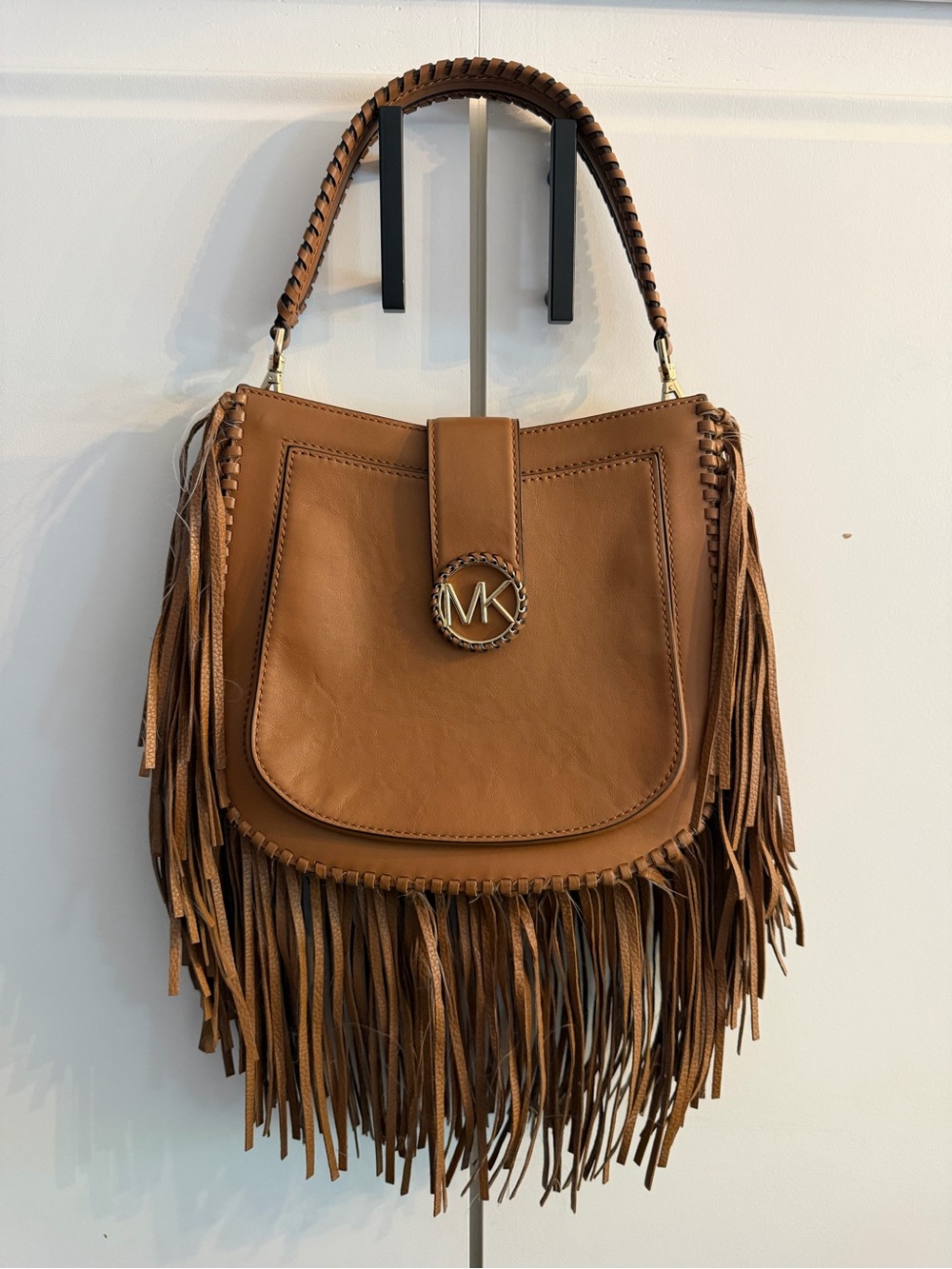 MICHAEL KORS Lillie Fringe Leather Bag